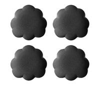 STHOYN Almohadillas Metatarsianas Para Tacones Altos/Sandalias, Almohadillas Para Pies Para Mujeres Y Hombres, Transpirables Antideslizantes Ball Of Foot Cushion(2 pairs,Thick style-Black)