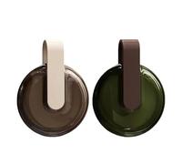 STHOYN Caja Ferula Dental Portátiles Multifuncionales Caja De Retención Ortodoncias Para Adultos Compacto Y Comúnmente Utilizado Funda Aparato Dental Falsos(White+Green)