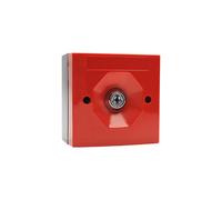 STI SS3 1041 Pulsador SS3 con llave. Carcasa roja. Contacto doble.