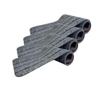 Stibtmr Alfombra para Escalón De Auto| 4 Alfombrillas Antideslizantes para,Superficies Antideslizantes Resistentes A Las Manchas para Mascotas Exterior Hogar Vehículos Y Cubiertas