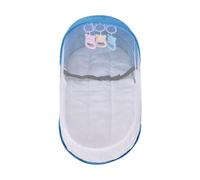 Stibtmr Cuna de Viaje para niños,Plegable, Lavable y Reutilizable con Dosel - Camón Infantil con protección de Malla - para Salidas Familiares, Turismo Urbano, Regalos de Casa o