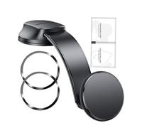 Stibtmr Porta Teléfono Magnético Coche,Soporte Ajustable para Teléfono - Soporte para Consola Central - para Conductores De Camiones Sedanes SUVs Viajeros Y Usuarios De Navegación En Viajes