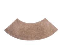 Stibzeup Alfombra de Ducha Curva, Alfombra de baño Curva sin Deslizamiento de 18 x 39, Ducha de Esquina Suave, Absorbente afuera, baño Lavable para el hogar del Hotel, espectáculo de Esquina