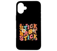 Stick Baby Stick Surro Mama Subrogada Madre Transferencia Día Carcasa para iPhone 16 Plus