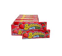Stick Berry Crush 18u y Tutti Frutti 18u - Chicles en Barrita con Centro Líquido, Sabor Intenso a Frutos Rojos y Frutal, Formato Individual para Llevar (Stick Berry)