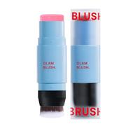 Stick Blush, Lightweight Multi Stick Cream Blush, Moisturizing Portable Long-Wearing Makeup, for Instant Color, Lipstick, Offices, Daily, Travel, Touch-Up Use, (7.5g)
