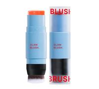 Stick Blush, Lightweight Multi Stick Cream, Moisturizing Portable Long Wearing, Women Accessories Makeup Instant Color on Cheeks Lips, Ideal for Office Daily Use, 7.5g
