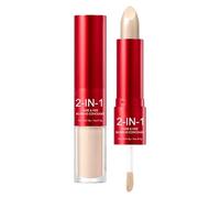 Stick Concealer, Full Coverage Blurring Double-Ended Skin Cover Blemish Concealer Cream for Girls, Daily Travel, Outdoor, Commuting, Sports, Dating, Party, Work