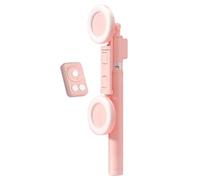 Stick de cámara extensible Clicker de auto-mando a distancia, mango manos libres | Herramienta de soporte telescópico para vlogging, recuerdos de grabación, aventuras de vacaciones,