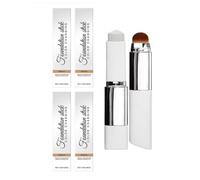 Stick De Fond De Teint Intelligent 2-En-1 Auto-Ajustable (Pinceau Inclus) | Longue tenue et résistant à l'eau, rendu naturel, formule qui s'adapte à la couleur la peau, convient à tous types de peau
