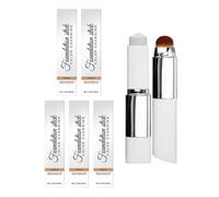 Stick De Fond De Teint Intelligent 2-En-1 Auto-Ajustable (Pinceau Inclus) | Longue tenue et résistant à l'eau, rendu naturel, formule qui s'adapte à la couleur la peau, convient à tous types de peau