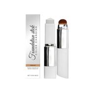 Stick De Fond De Teint Intelligent 2-En-1 Auto-Ajustable (Pinceau Inclus) | Longue tenue et résistant à l'eau, rendu naturel, formule qui s'adapte à la couleur la peau, convient à tous types de peau