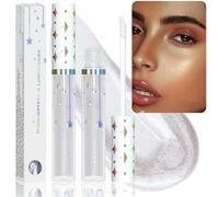 Stick de maquillaje de resaltador líquido - Iluminador de fluidos, brillo natural | Gotas luminosas impermeables, sujeción larga, textura ligera y fácil de desdibujar para una tez brillante y brillant