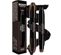 Stick de retoque de raíz de doble cabeza de revyn, 2pcs Revyn Instant Root Stick, toque de cobertura de cabello gris, impermeable y duradero para la línea de cabello y la barba (2 * 01#)