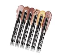 Stick De Sombra De Ojos 6pcs IMPRESIONANTE DEL ALTRIMENTO Sala Ojos Sombra Cámaras Maquillaje Cremosas Y Duras