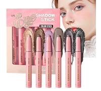 Stick de sombra de ojos: brillo de ojos pigmentados brillantes para un aspecto glamoroso duradero | Herramienta de belleza a prueba de manchas para niñas, amigas, familiares, compañeros de trabajo, hi