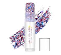 Stick Glitter Scintillante | Gli Per Outfit Patriottico 4 Luglio | Glitter Lavabile Viso, Capelli E | Per Feste, Parate, Concerti, Festival, Partite Di Calcio, Bambini,