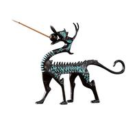 Stick Holder, Dragon Incense Burner, 4.25x0.98x3.74 Inches Shape Black, Ash Catcher for Fragrance Release, Meditation, Home Decor, Camping, SPA, Kitchen, Outdoors, and Living Room