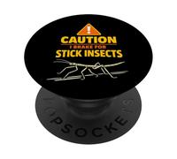 Stick Insect Whisperer Camouflage Expert Phasmid Keeper PopSockets PopGrip Adhesivo