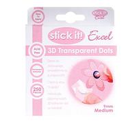 Stick it Docrafts 3D Transparente Dots Medio 9 mm (sti45321)