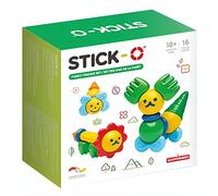 Stick-O Bloques de construcción magnéticos para niños a Partir de 1 año, Juguete de construcción Creativo, Juego de Amigos del Bosque para niñas y niños, Juguetes Montessori, Juego de 16 Piezas
