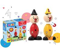 Stick-O Bloques de construcción magnéticos para niños a Partir de 1 años, Juego de construcción Creativa, Juguete Educativo con imán, Juego de Bumba para niñas y niños, Juego de 12 Piezas Montessori