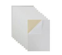 Stick On Felt - 10 hojas de fieltro sólidas, tamaño A4 | Soft Peel and Stick Wallpaper System, F́elt Fabric Sheet Solution for Cabinets Shelves Home Craft DIY