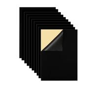Stick On Felt - 10 hojas de fieltro sólidas, tamaño A4 | Soft Peel and Stick Wallpaper System, F́elt Fabric Sheet Solution for Cabinets Shelves Home Craft DIY