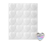 Stick On Gems, 3D Convex Clear Resin Decorative Craft Stickers With Strong Adhesive Backing, Sparkly Sticky Gems For Home Office School Notebook Journal Phone Card Student Kids Party Birthday Holiday