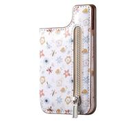 Stick on Wallet Magnetic Multifunctional - Phone Wallet Small Floral Card