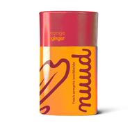 nuud stick deo | 45 gramos | desodorante natural, sin químicos, NCS vegano, 48 horas, sin perfume, sin aluminio, sin alcohol, unisex, 6-7 semanas (naranja y jengibre)