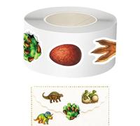 Stick - Paquete de calcomanías de sobre, juego de calcomanías adhesivas de dinosaurio, etiquetas decorativas con aplicación firme, decoración de manualidades múltiples para uso diario, producto de