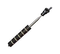 Stick Pointer del maestro - Pointers telescópicos de maestros - puntero retráctil con los dedos | Puntero de dedo manual extensible de acero inoxidable | Herramienta mini puntero de 24 cm para maestro