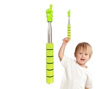 Stick Pointer del maestro - Pointers telescópicos de maestros - puntero retráctil con los dedos | Puntero de dedo manual extensible de acero inoxidable | Herramienta mini puntero de 24 cm para maestro