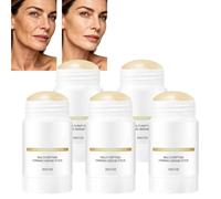 Stick sérum reafirmante de multipéptidos para cara y cuello (5Pcs) | Con ácido hialurónico y niacinamida para hidratar la piel y dejar una sensación suave en el cuidado diario de cara y cuello