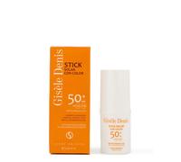 GISÈLE DENIS - Stick Solar Facial, 15 g, Protección FPS50+, Crema Solar con Color, Cuidado Facial, Hidrata y Unifica el Tono de la Piel, para Uso Diario, Bronceado Natural