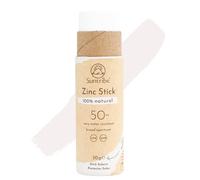 Stick Solar Mineral Zinc Natural FPS 30 Suntribe / 30 g, Blanco Original, Ecológico - 100% Natural, Seguro para Arrecifes, Filtro Mineral UV - Muy Resistente al Agua - Ganador Beauty Shortlist Awards