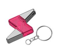 Stick Stick Stick Keyring - Colgante en forma de perno, llavero a prueba de golpes para accesorios interiores de automóviles | Conducir una herramienta de descarga estadística de la manija de la