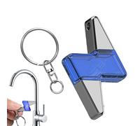 Stick Stick Stick Keyring - Colgante en forma de perno, llavero a prueba de golpes para accesorios interiores de automóviles | Conducir una herramienta de descarga estadística de la manija de la