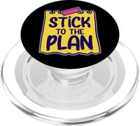 Stick To The Plan Stay Focused Success Strategy - PopSockets PopGrip para MagSafe