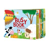 Sticker Book, Small Kids Learning Activity, Educational Number Recognition Toy, Fun Interactive Pages, Ideal para Early Childhood Skill Building at Home, School, or Travel 8,27 x 5,51 x 0,39 pulgadas