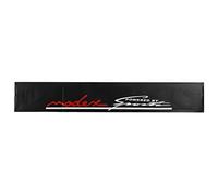 Sticker de Carro Calcomanías Decorativas para Parabrisas Delantero de Coche de PVC Universal de 130x21cm con Raspador para Automóvil(energizado por)