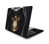 Sticker Master Smile of Death Engomada De La Piel del Vinilo del Cuerpo Completo (Corte del Logotipo) para Complitable Apple Air Pulgadas MacBook Pro 14 2021 A2442