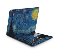 Sticker Master Van Gogh Starry Night Etiqueta del Vinilo del portátil de la Piel 13 14 15 Pulgadas del Cuaderno para ASUS Acer HP Lenovo Huawei DELL Msi Toshiba 15.4 Inch (36x26 cm)