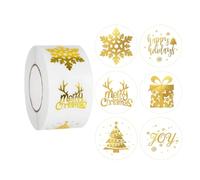Sticker Roll - 500 Pieces Thin Tree Decals, Reward Stickers, Adhesive Sticker Christmas Decals - For Boy Girl School Home Classroom Craft Parties Activities Scrapbooking Journal