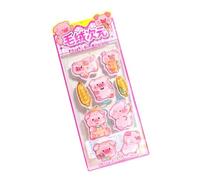 Sticker Scene - Cute Stickers | 220x93mm Pvc Craft Labels with Water Effect, Lightweight 38g Material Scrapbooking Labels, Teacher Resources, Decorative Scrapbooking Supply for Phone Journal