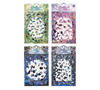Sticker Scenes for Adults Black - Puzzle Sticker Set for Craft Enthusiasts