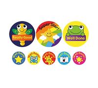 Sticker Solutions 690 pegatinas de animales, estrellas y dispositivos, 35 mm/10 mm