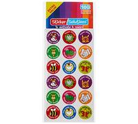 Sticker Solutions DBS175 - Etiquetas para niños (frases de recompensa en forma circulares)
