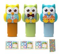 Sticker Stamper - Juego de sellos para niños, pegatinas de animales, pegatinas y libros de actividad, actividades de para niños y niñas de 3 años, kits de manualidades, cestas de Pascua